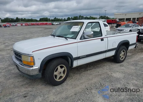 1993 Dodge Dakota из США, поврежденный, VIN 1B7FL26X8PS102811